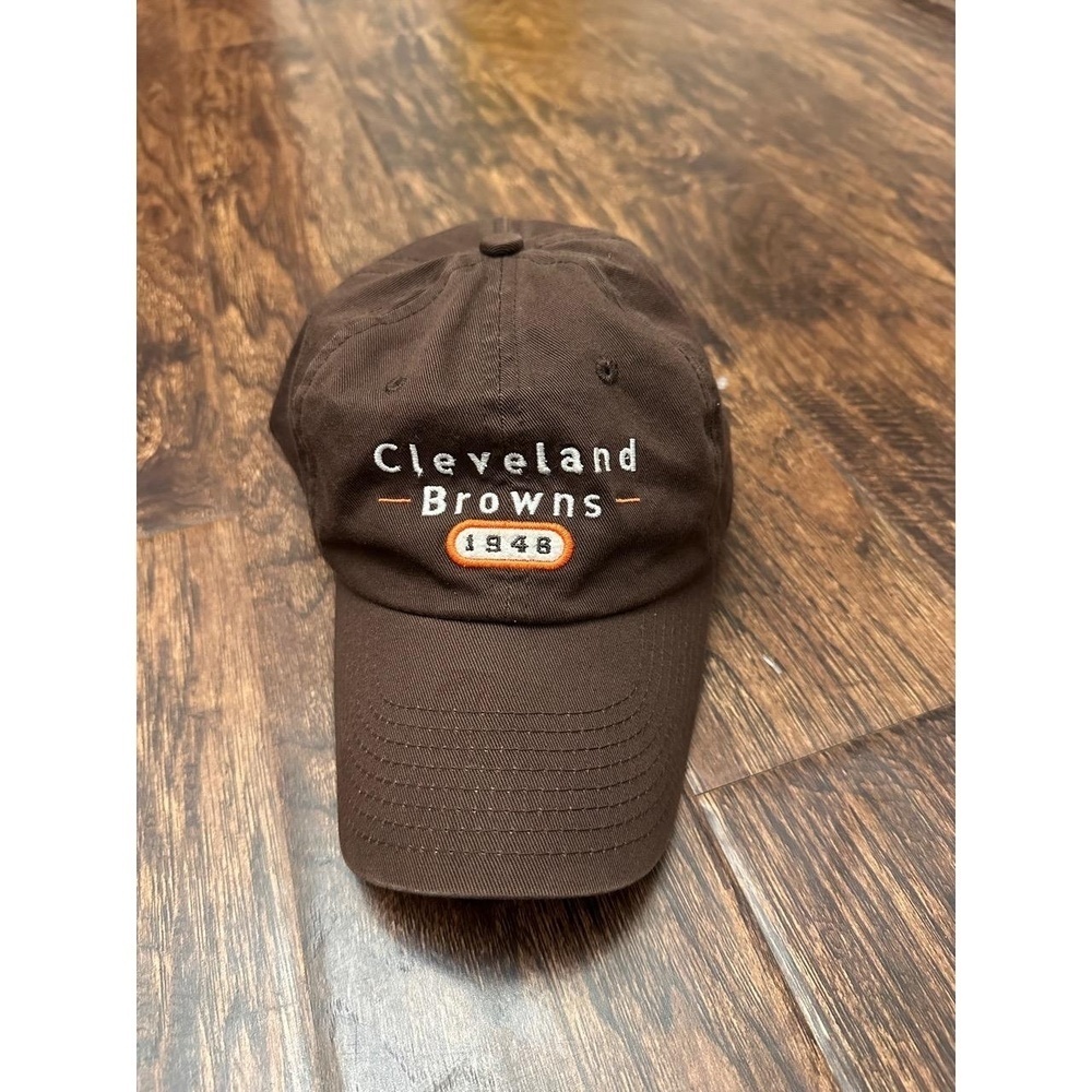 Vintage Cleveland Browns Baseball Hat Brown 1948 Undefeated Season NFL Football